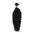 Burmese Curly Bulk Human Hair Extensions